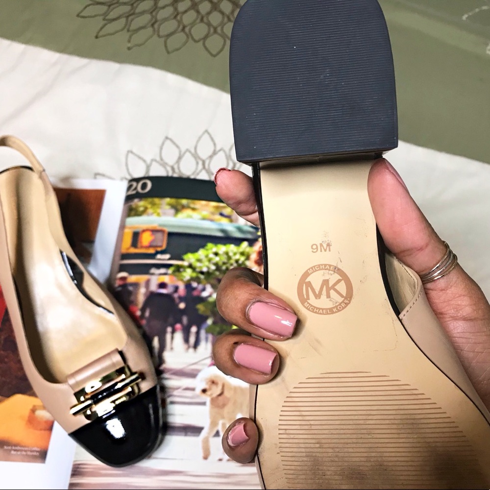 SOLD!!!! ⛔️Michael Kors “Gloria” Sling Back Flats - Picture 3 of 5